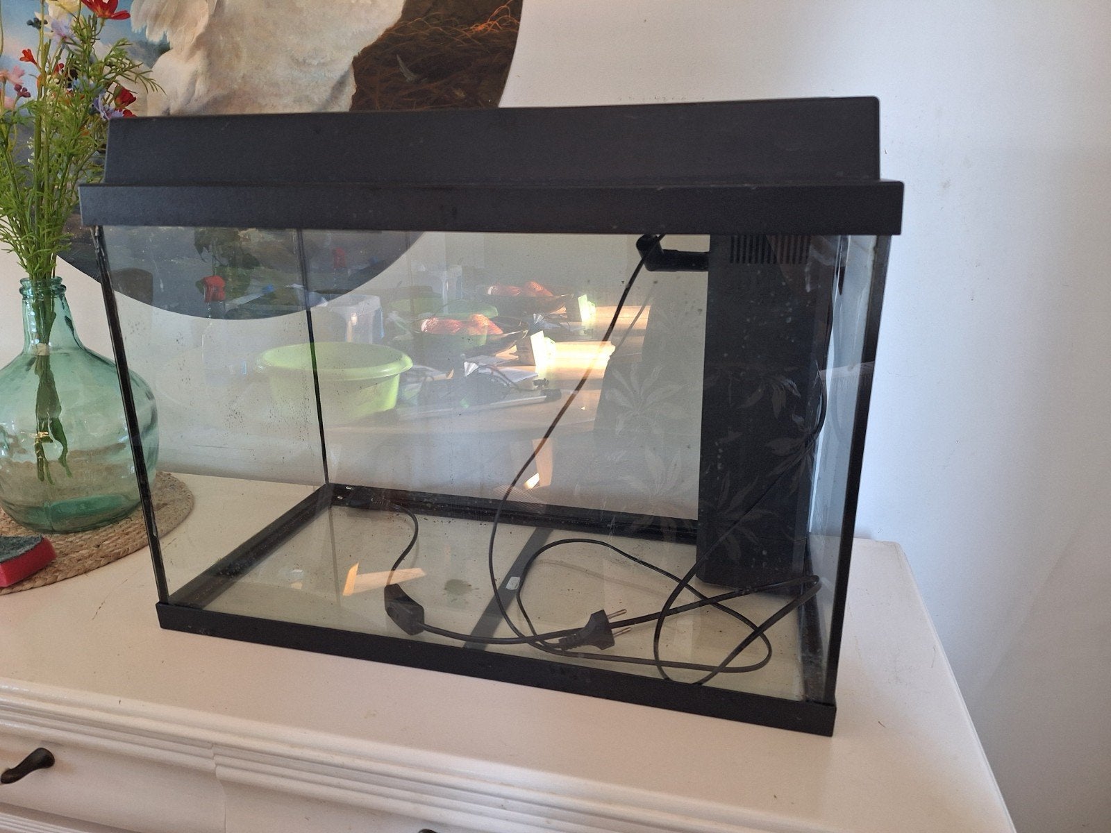 juwel aqurium met bioflow super filter en toebehoren, Dieren en Toebehoren, Vissen | Aquaria en Toebehoren, Ophalen, Gebruikt