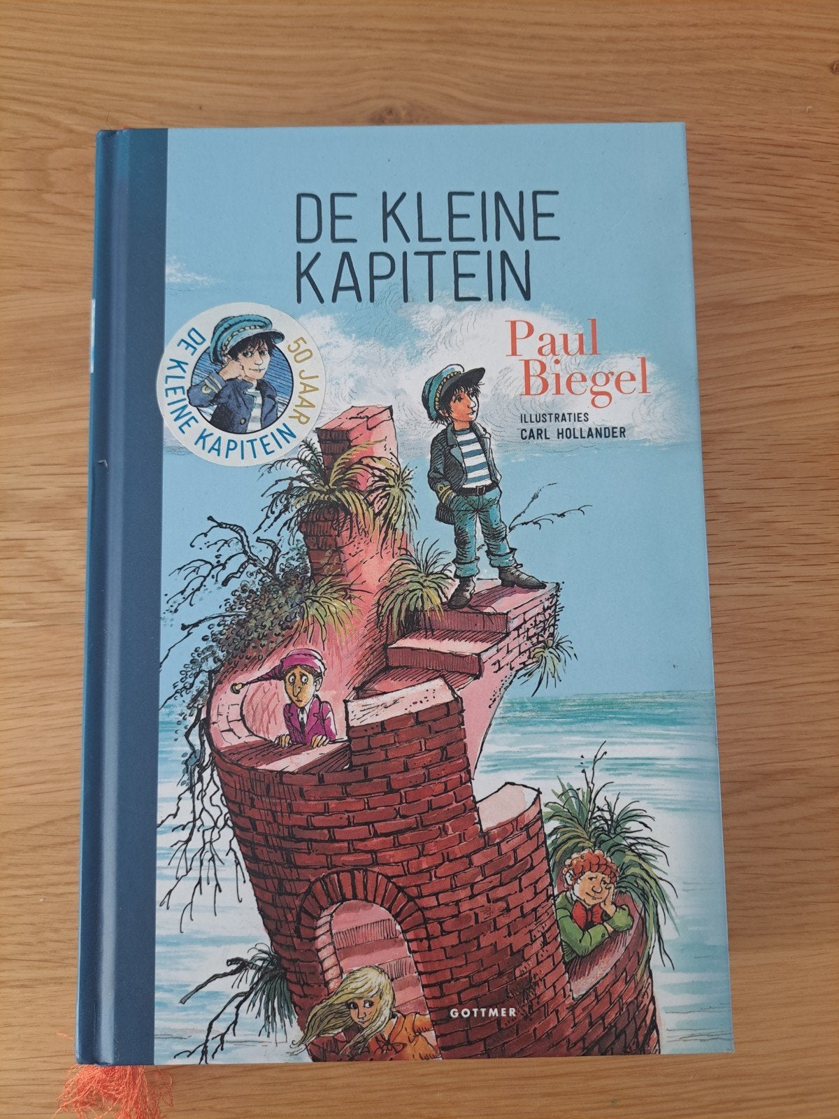 De Kleine Kapitein - Paul Biegel (50 jaar editie), Ophalen of Verzenden, Zo goed als nieuw, Paul Biegel, Fictie algemeen