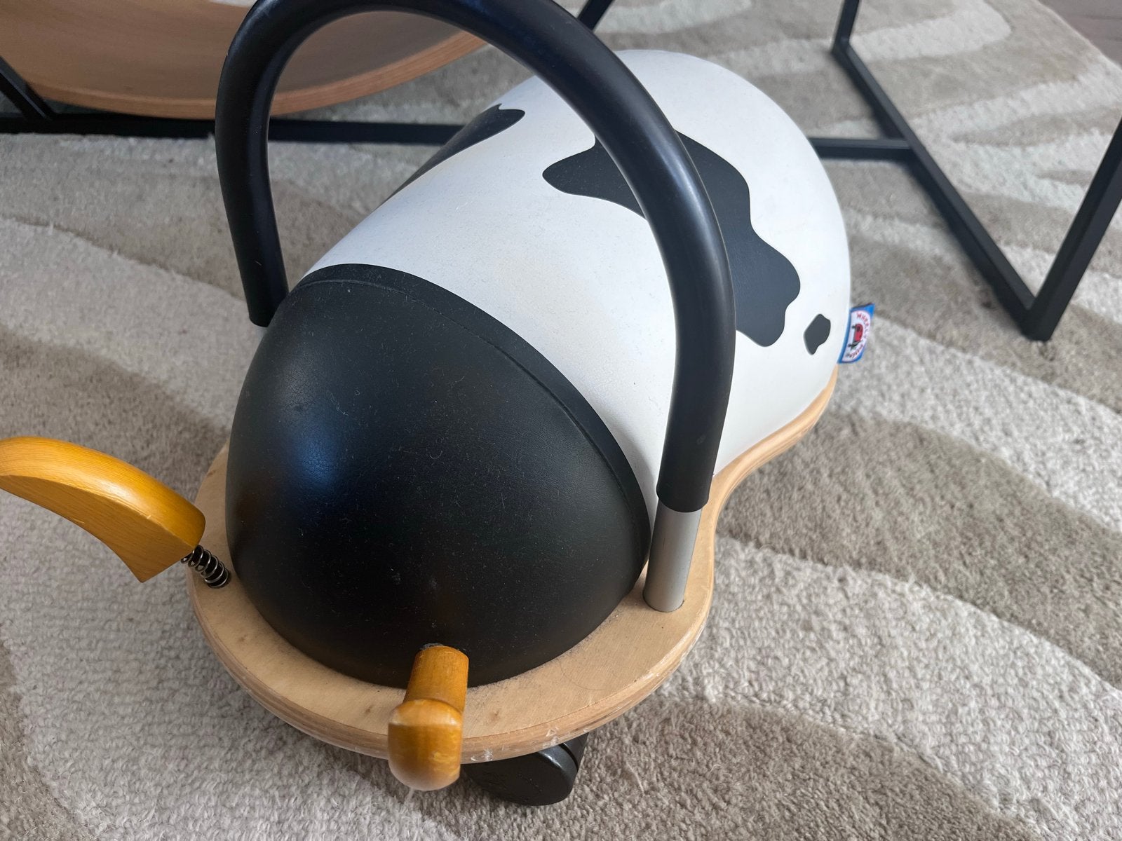 Wheelybug koe, Ophalen of Verzenden, Zo goed als nieuw, Overige typen, Met wieltjes