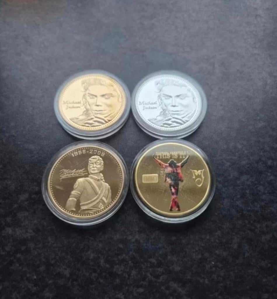 Michel Jackson soevenier coin / munten., Ophalen of Verzenden, Buitenland, Munten
