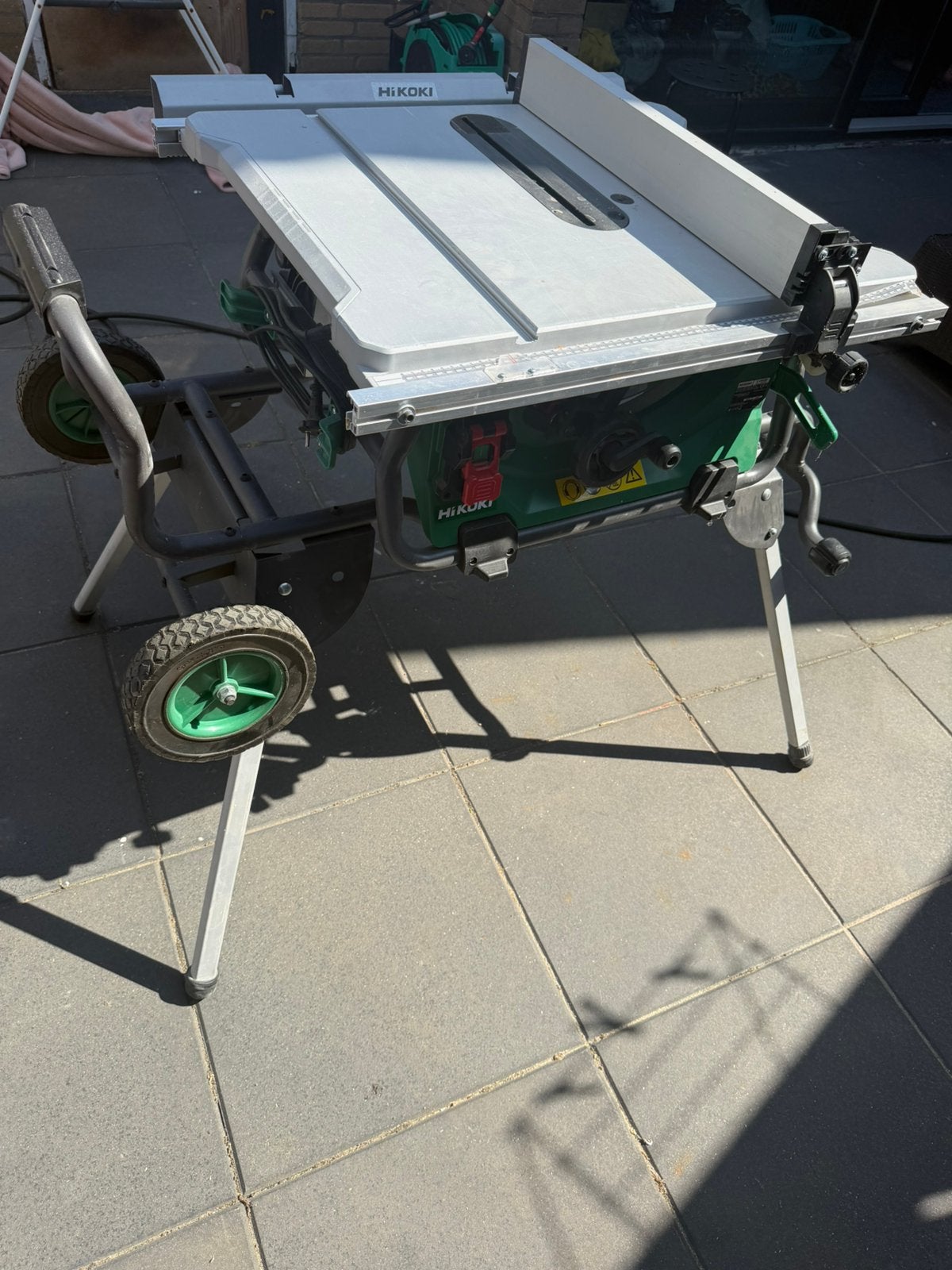 Hikoki c10rjwaz zaagtafel 230volt, Ophalen, Zo goed als nieuw