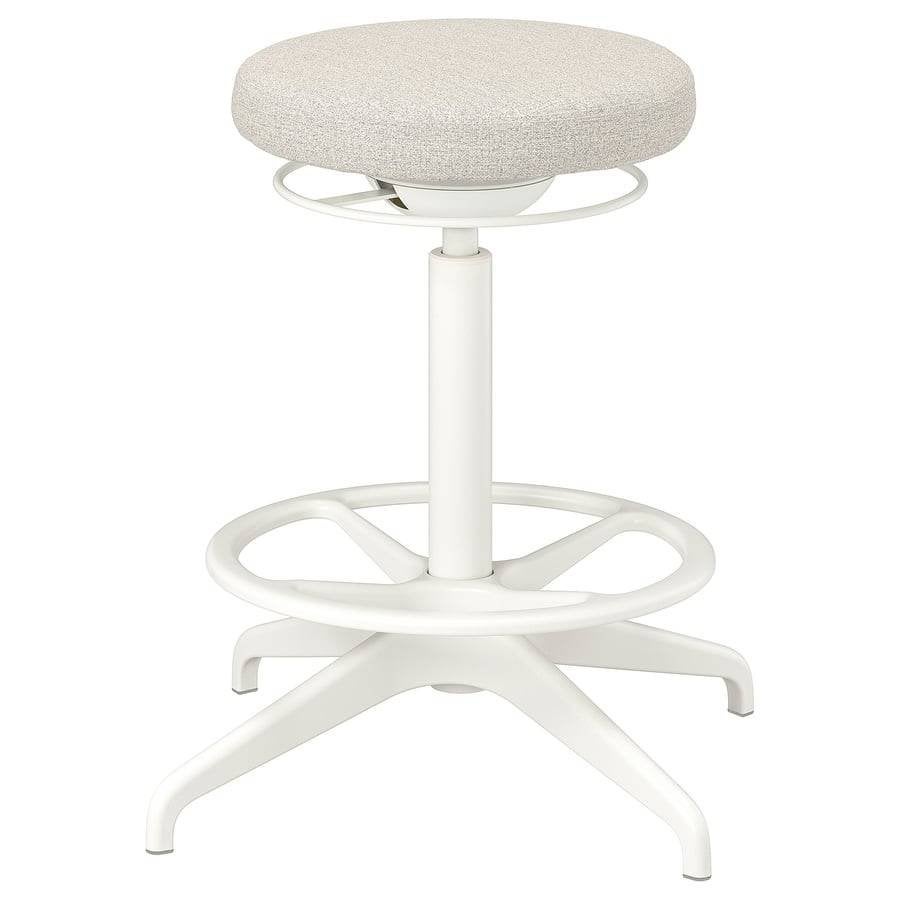 Zo goed als nieuwe Ikea LIDKULLEN zit-/stakruk, Huis en Inrichting, Barkrukken, Ophalen, 60 tot 90 cm, Zo goed als nieuw, 1 kruk