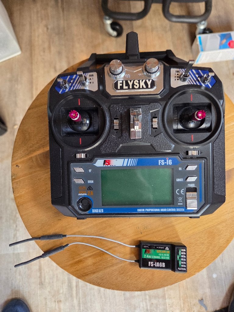 RC Flysky FS-I6 + FS-IA6B, Verzenden, Zo goed als nieuw