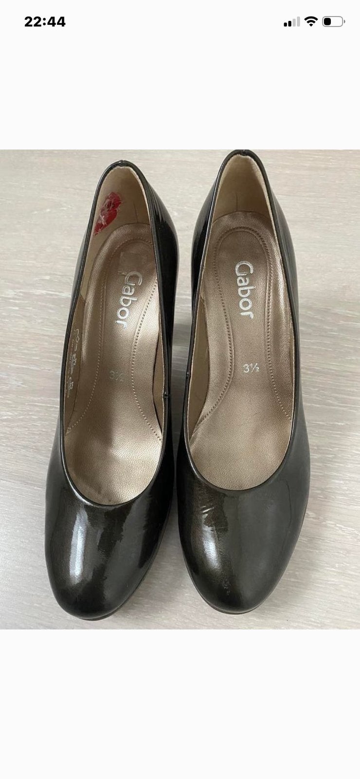 Gabor Pumps - Elegante Hakken in Donkergroen Lakleer, Ophalen of Verzenden, Zo goed als nieuw, Groen, Pumps