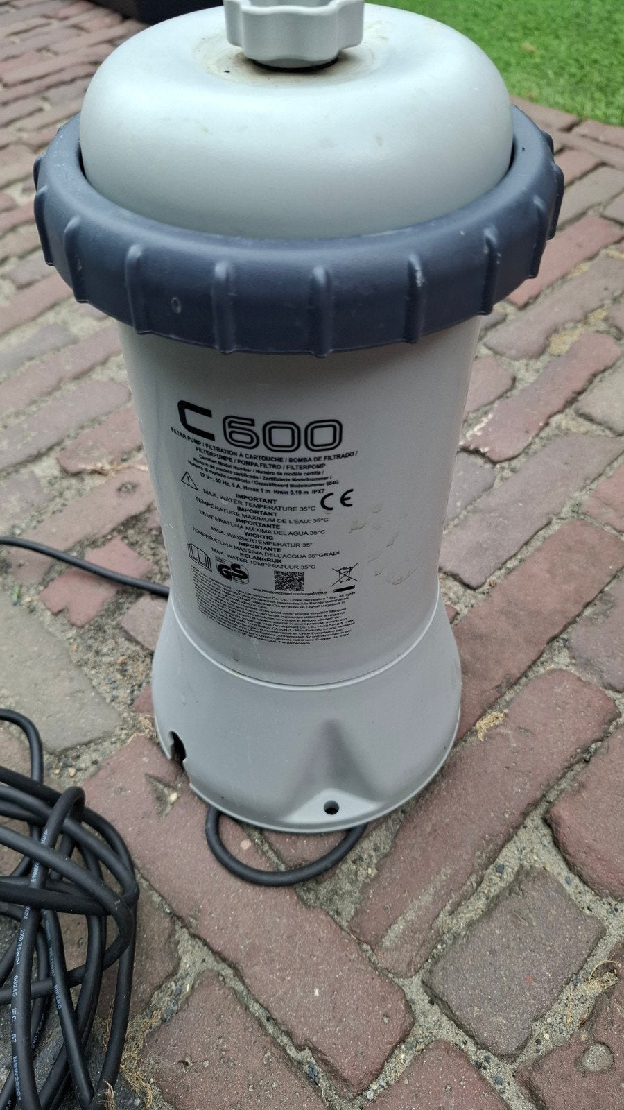 Intex Zwembad Filter C600, Ophalen of Verzenden, Gebruikt, Zwembadpomp