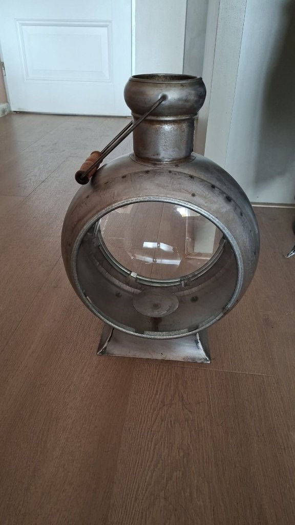 Industrieel windlicht, Ophalen, Zo goed als nieuw, Overige materialen