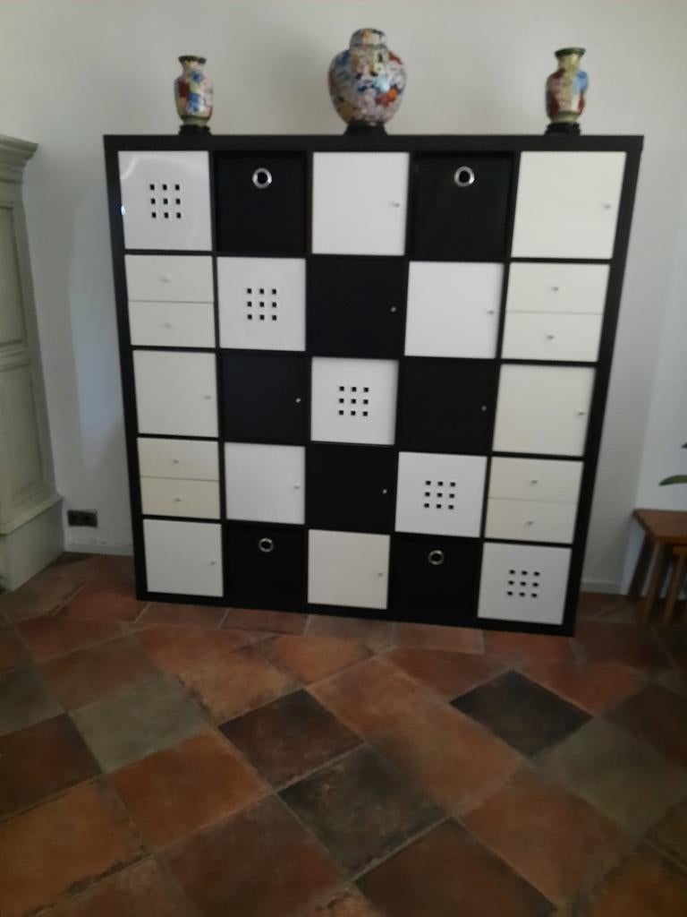 Diverse Ikea Kallaxkasten oa 10 vaks/ 16 vaks, 25 vaks etc, Ophalen, Gebruikt