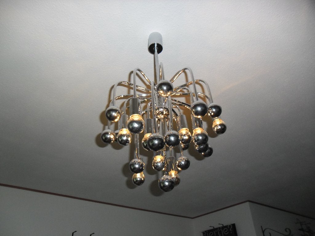 div. spoetnik hanglampen sputnik lampen fifties sixties lamp, Ophalen, Zo goed als nieuw, Amerikaanse fifties sixties retro vintage design
