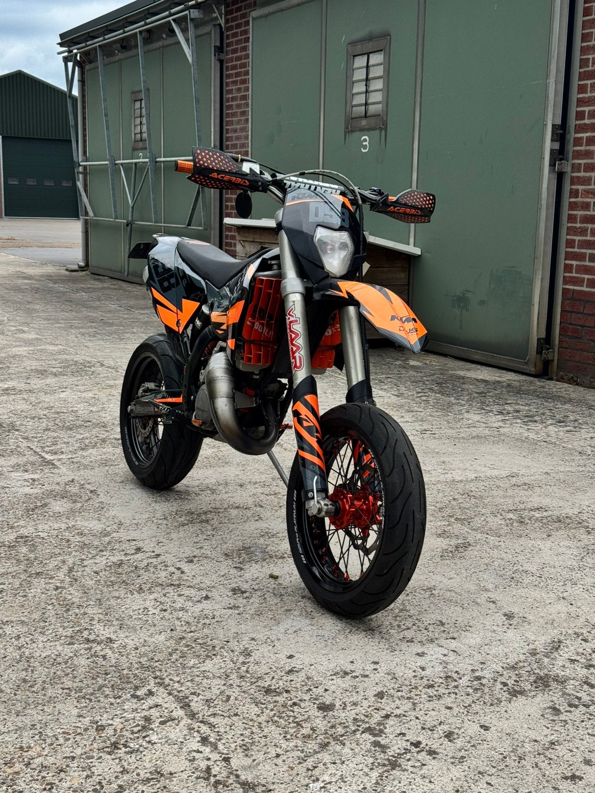 Ktm exc 125cc Supermoto A1 motor, 6 versnellingen, Gebruikt, 125 cc, Ophalen