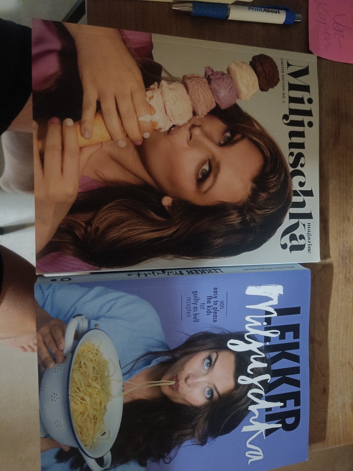 Miljuschka Kookboeken: Lekker en Limited Edition, Hoofdgerechten, Miljuschka Witzenhausen, Ophalen of Verzenden, Zo goed als nieuw