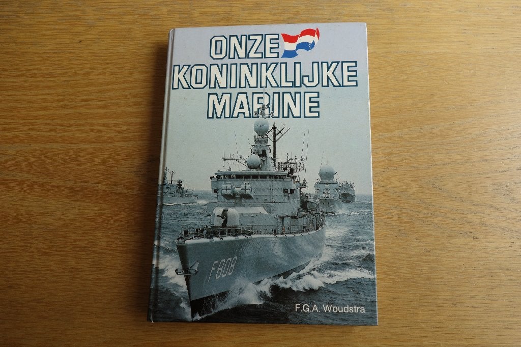 Boek Onze Koninklijke Marine, Ophalen of Verzenden, Niet van toepassing, Zo goed als nieuw, Marine