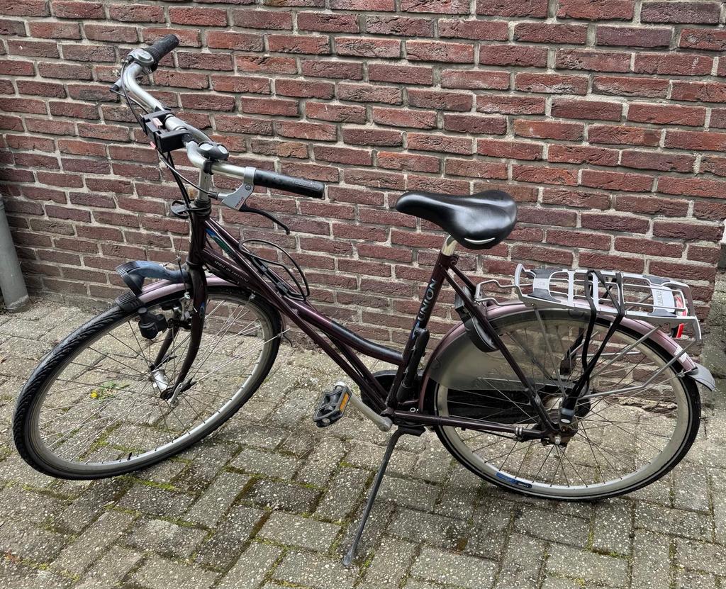 Nette damesfiets met lage instap en versnellingen, Velgrem, 50 tot 53 cm, Ophalen, Overige merken