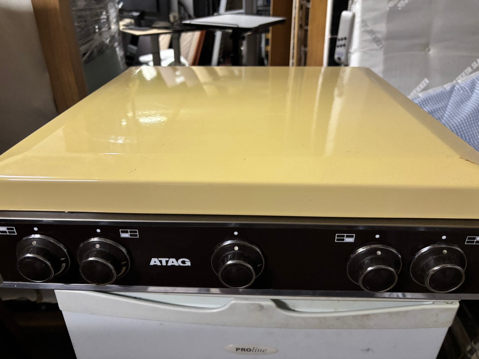 Atag gaskookplaat - 55x55x15H, 1025xe, Minder dan 85 cm, Zo goed als nieuw, Inbouw