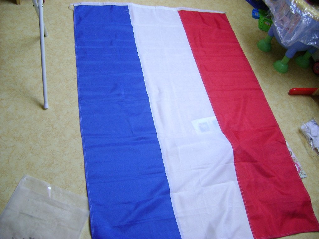 rood/wit/blauwe vlag van 150lx95breed, Diversen, Vlaggen en Wimpels, Ophalen of Verzenden, Zo goed als nieuw