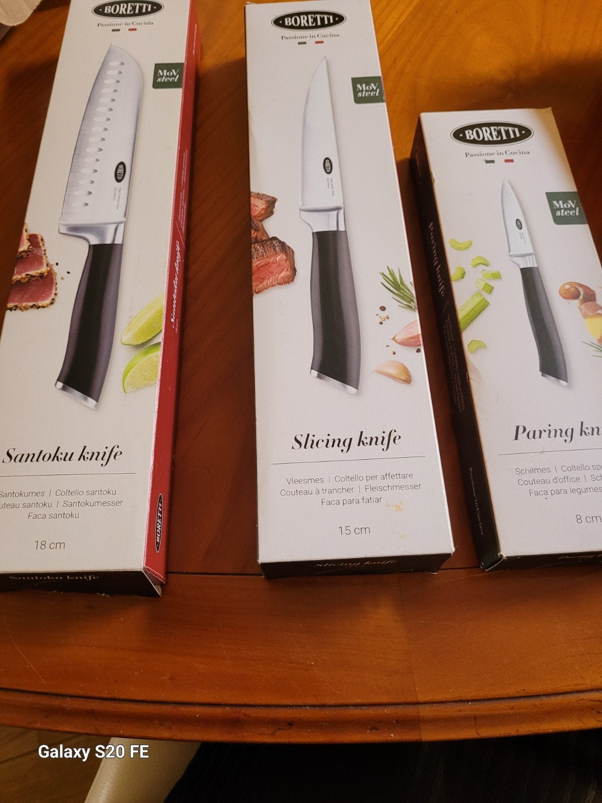 Boretti Passione in Cucina messen set roestvrij staal, Verzenden, Nieuw