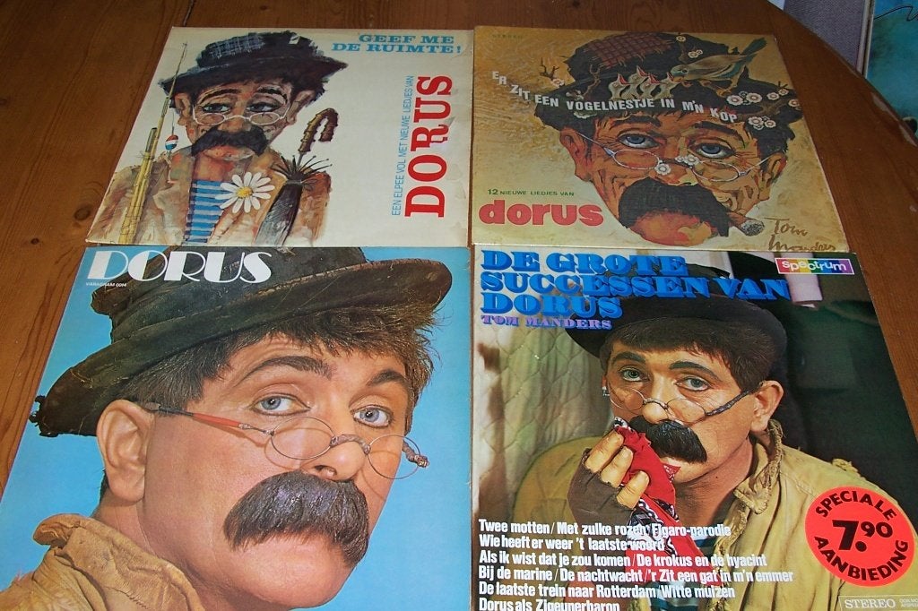 DORUS 6 LP'S, LP, Gebruikt, Overige genres, Ophalen of Verzenden