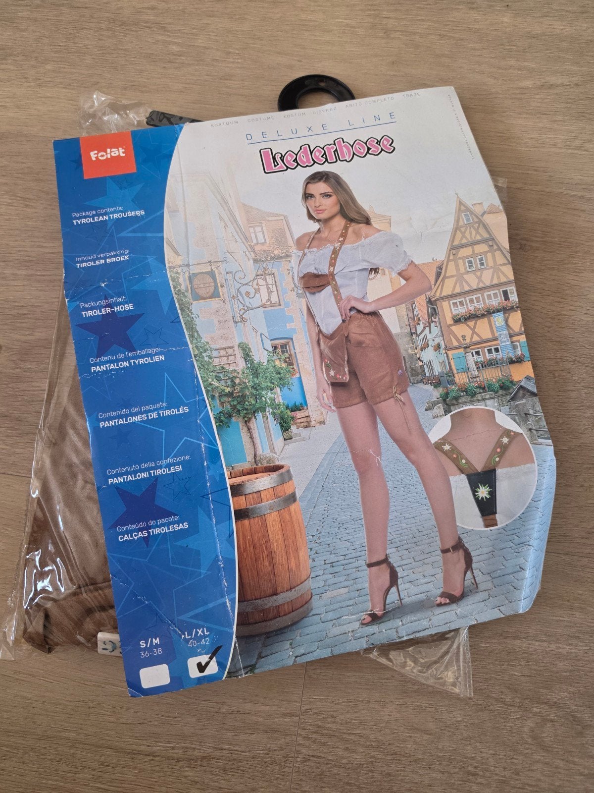nieuw! oktoberfest lederhose dames maat S/M en L/XL, Ophalen of Verzenden, Nieuw, Carnaval