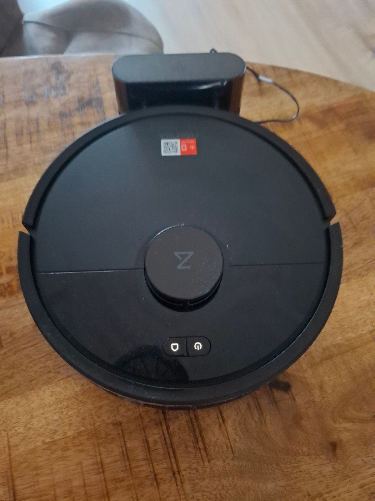 Roborock Robotstofzuiger - Zwart, met dweilfunctie, Witgoed en Apparatuur, Ophalen, Dweilfunctie, Zo goed als nieuw, Robotstofzuiger