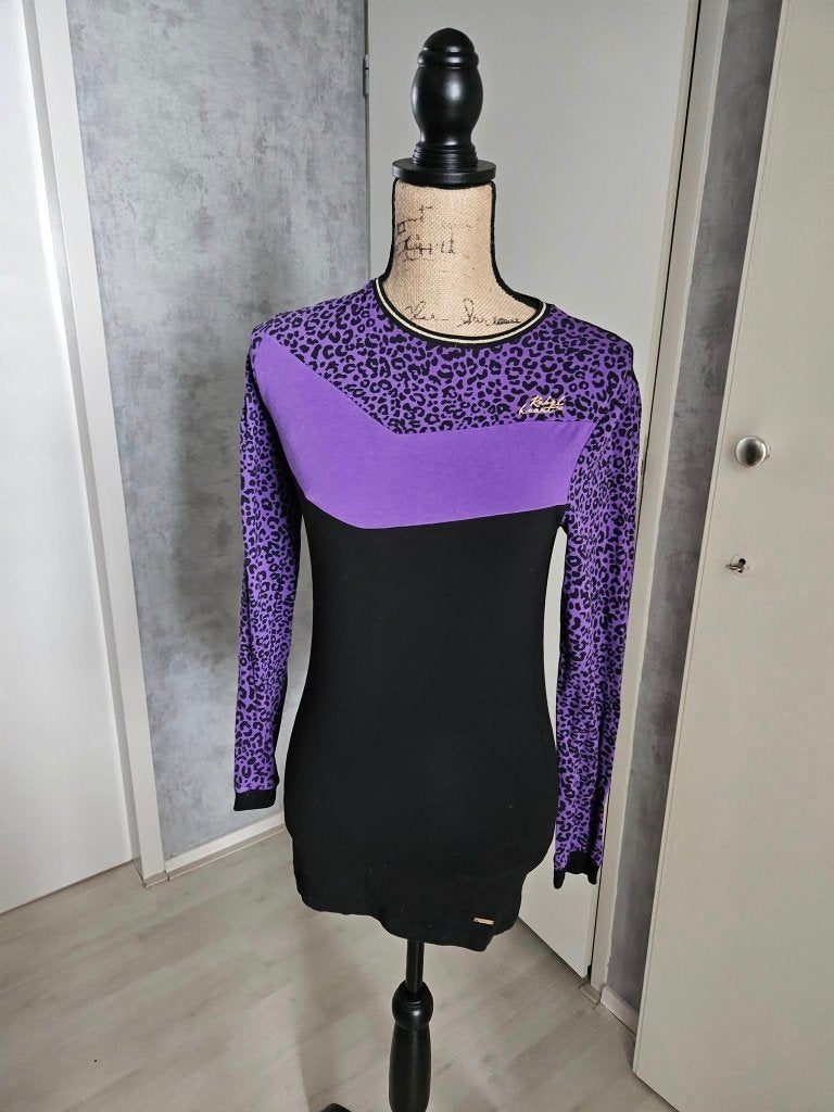 Stijlvolle trui met luipaardprint maat 164, Meisje, Ophalen of Verzenden, Zo goed als nieuw, Shirt of Longsleeve
