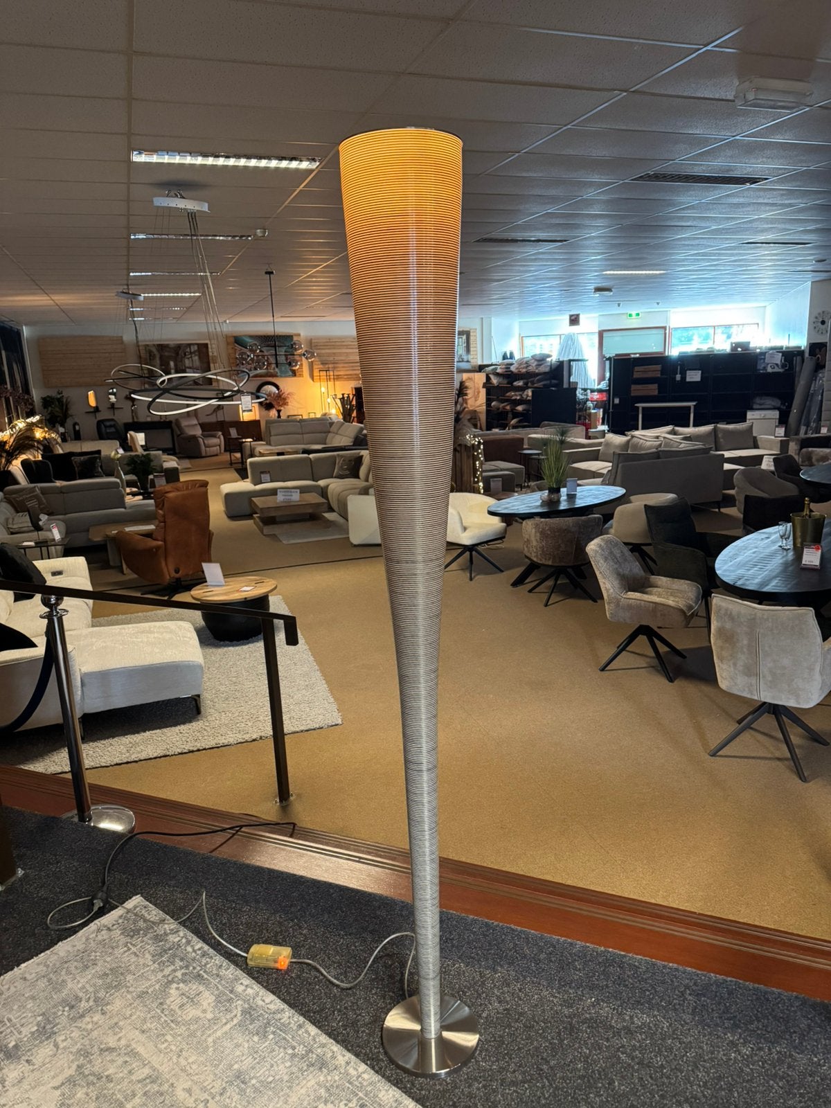 Foscarini Mite designlamp dimbare vloerlamp – Marc Sadler, Ophalen, E27 (groot), Zo goed als nieuw, Mwonenenslapen