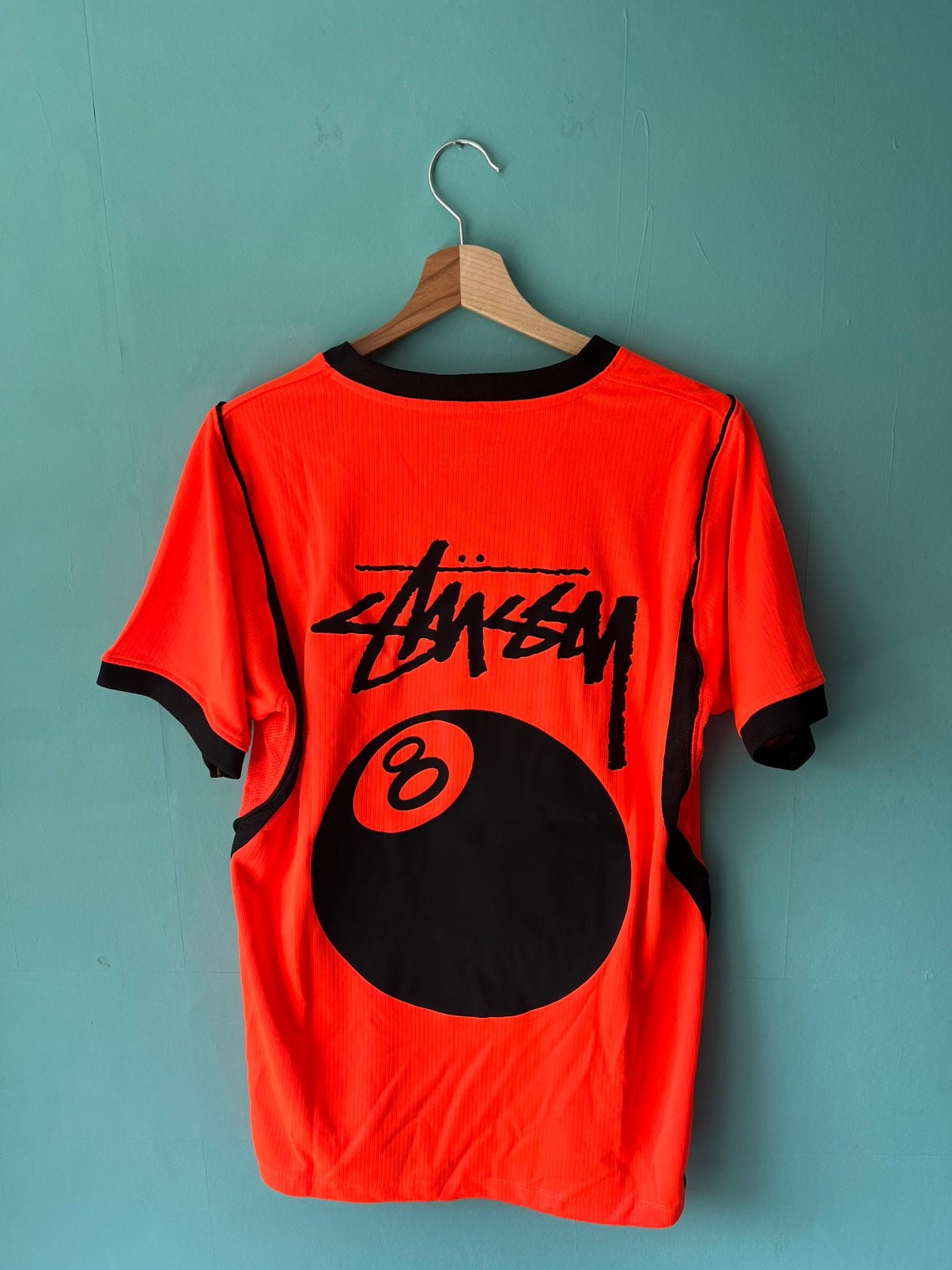 Nederlands elftal thuisshirt WK 2026 Stüssy 8 Ball Maat M, Maat 48/50 (M), Nieuw, Oranje, Ophalen of Verzenden
