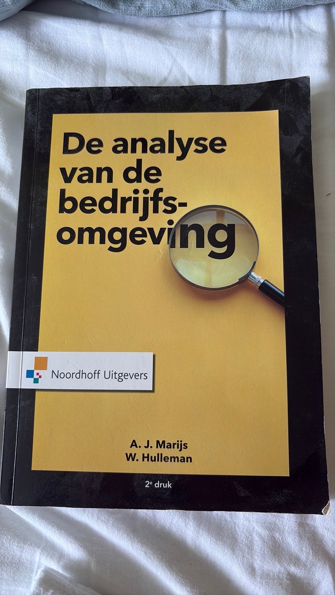 A.J. Marijs - Analyse van de bedrijfsomgeving, A.J. Marijs; W. Hulleman, Ophalen of Verzenden, Zo goed als nieuw, Economie en Marketing