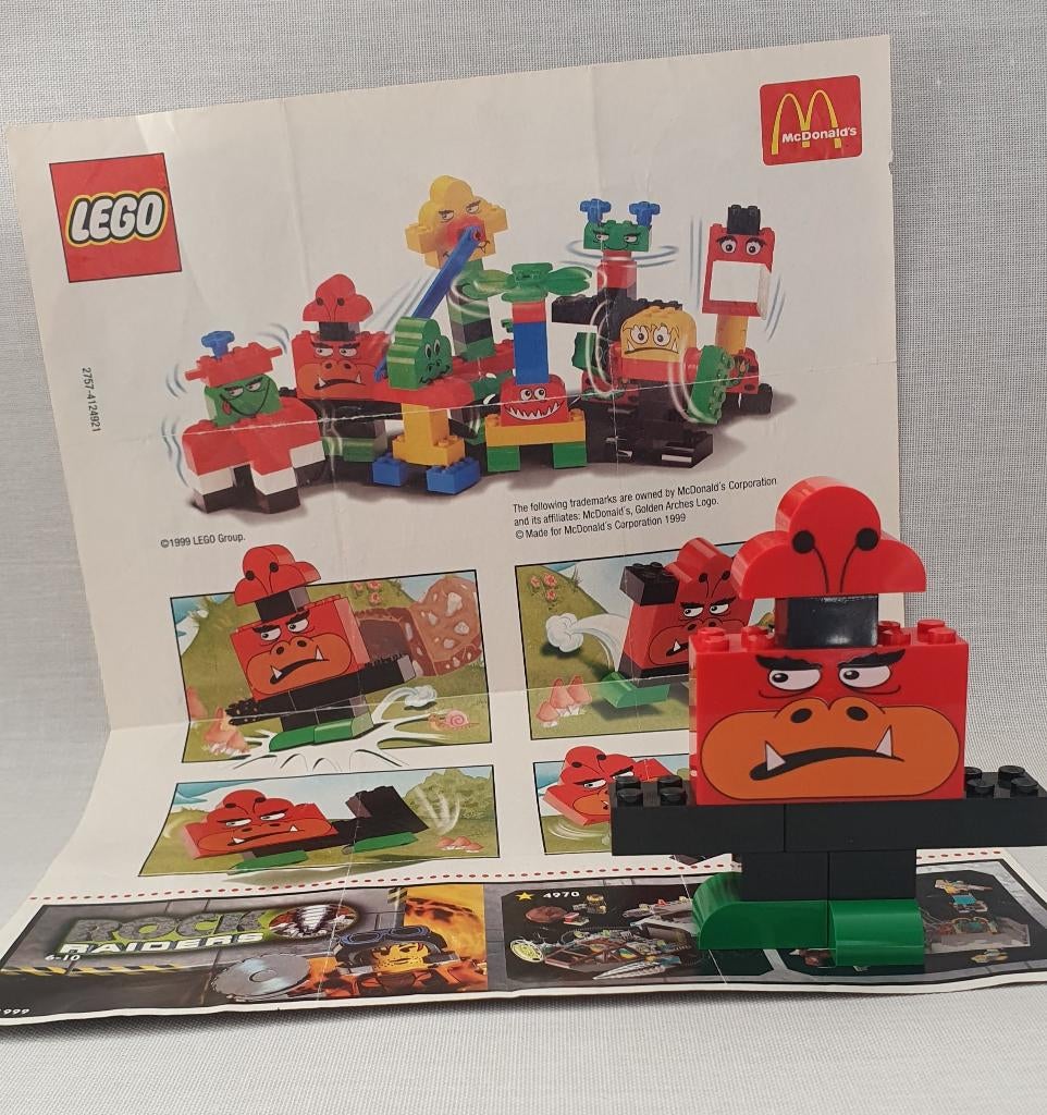 2757 Lego Bad Monkey, Lego, Compleet, Ophalen of Verzenden, Zo goed als nieuw