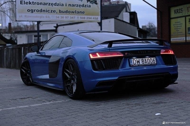 Voorlip sideskirt diffuser splitter canard - Audi R8 15-18, Ophalen of Verzenden