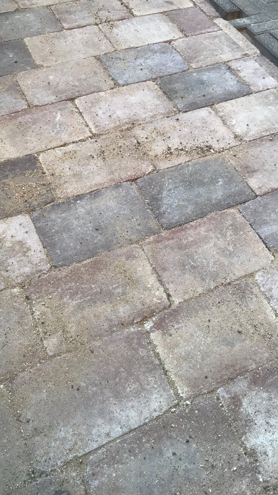 Gratis betontegels, ruim 15m2, Ophalen, Gebruikt
