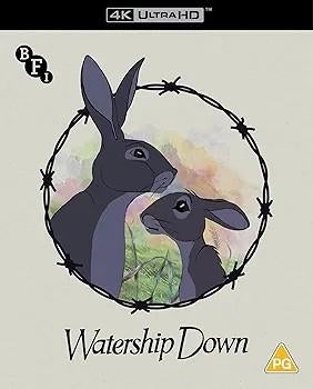 Watership Down 4K UHD/Ultra HD Blu-Ray UK (Geseald), Cd's en Dvd's, Blu-ray, Nieuw in verpakking, Tekenfilms en Animatie, Ophalen of Verzenden