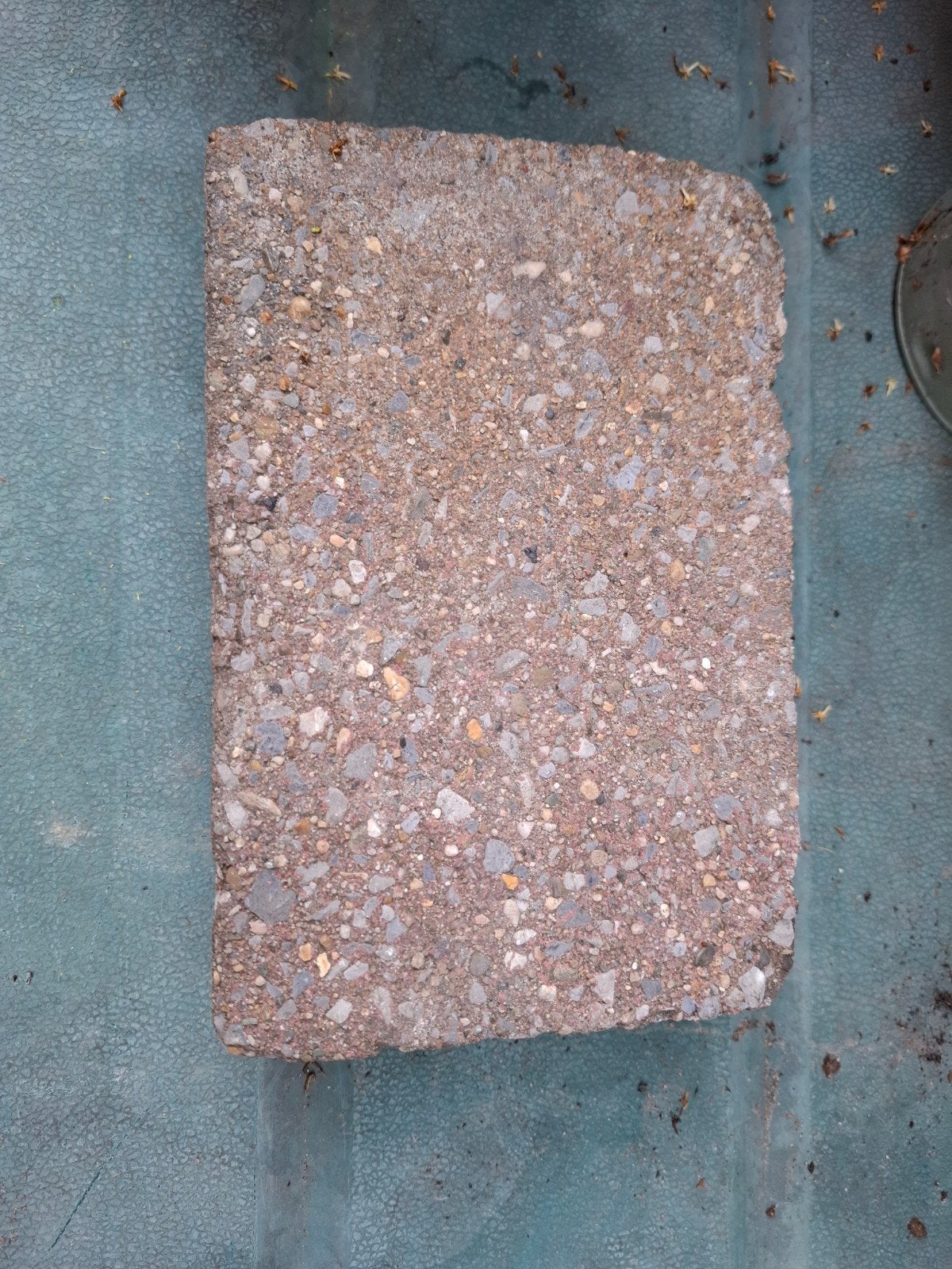 Gebruikte Cobblestones grijs/rood voor terras of oprit, Ophalen, Gebruikt, Klinkers, 5 tot 10 m²