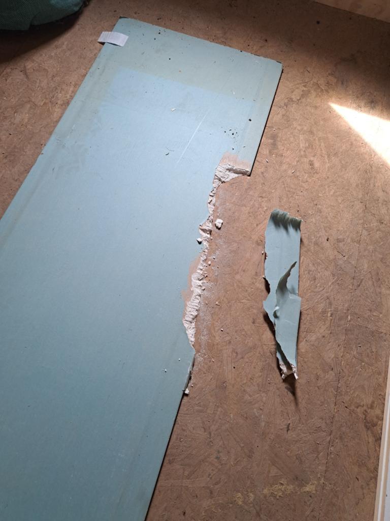 Gipsplaat, Ophalen, Minder dan 25 mm, Pallet, Minder dan 200 cm