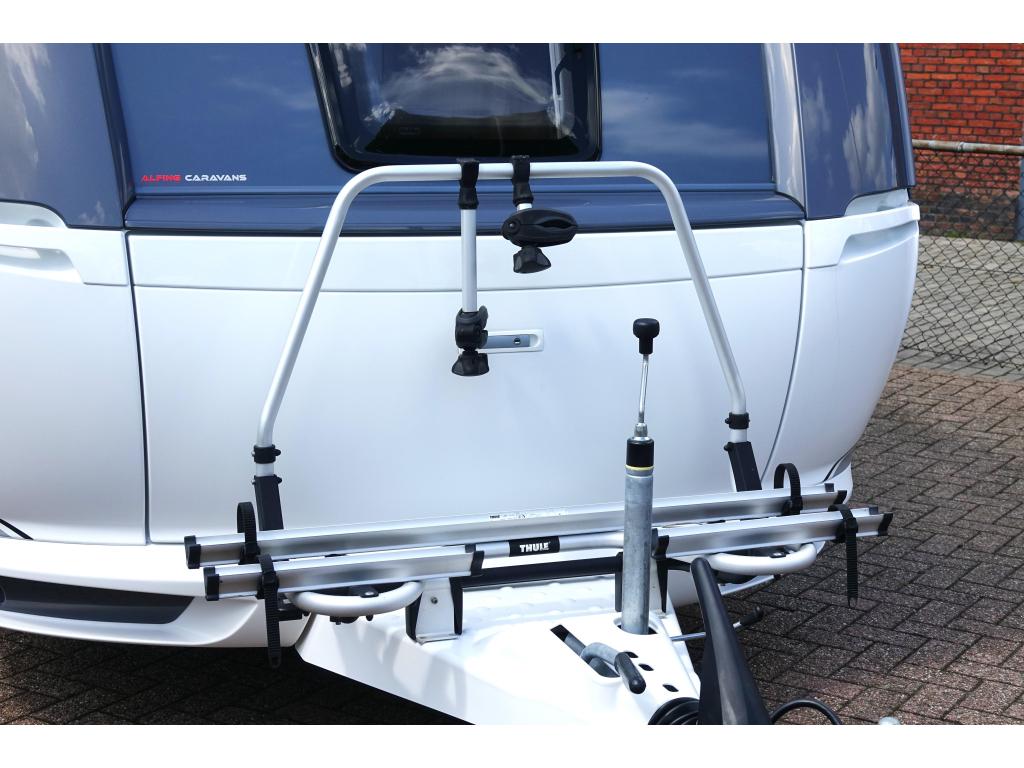 Hobby De Luxe 540 UL 2024 Airco Mover Luifel ETS Fietsrek, Caravans en Kamperen, Rondzit, Hobby, Bedrijf, 6 tot 7 meter