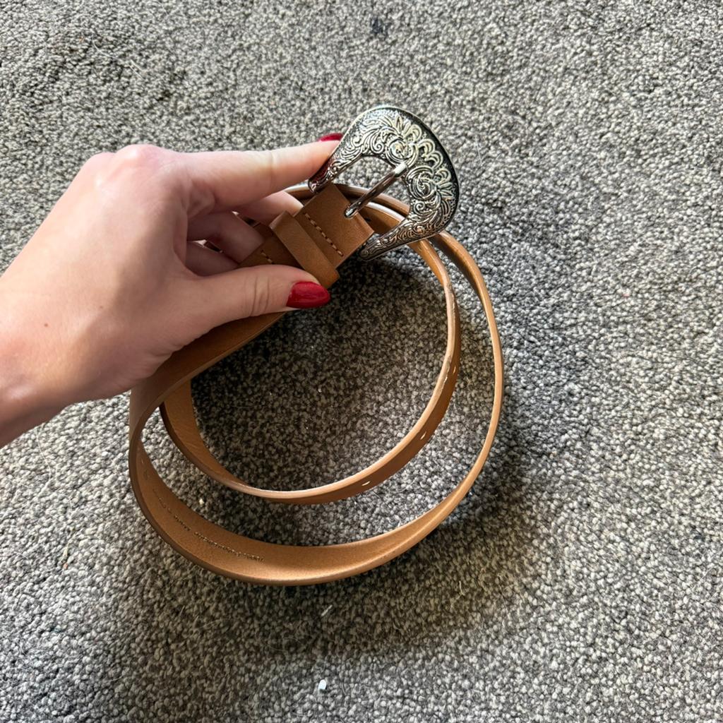 Required bruine riem maat 85, 80 tot 90 cm, Heupriem, Ophalen of Verzenden, Zo goed als nieuw