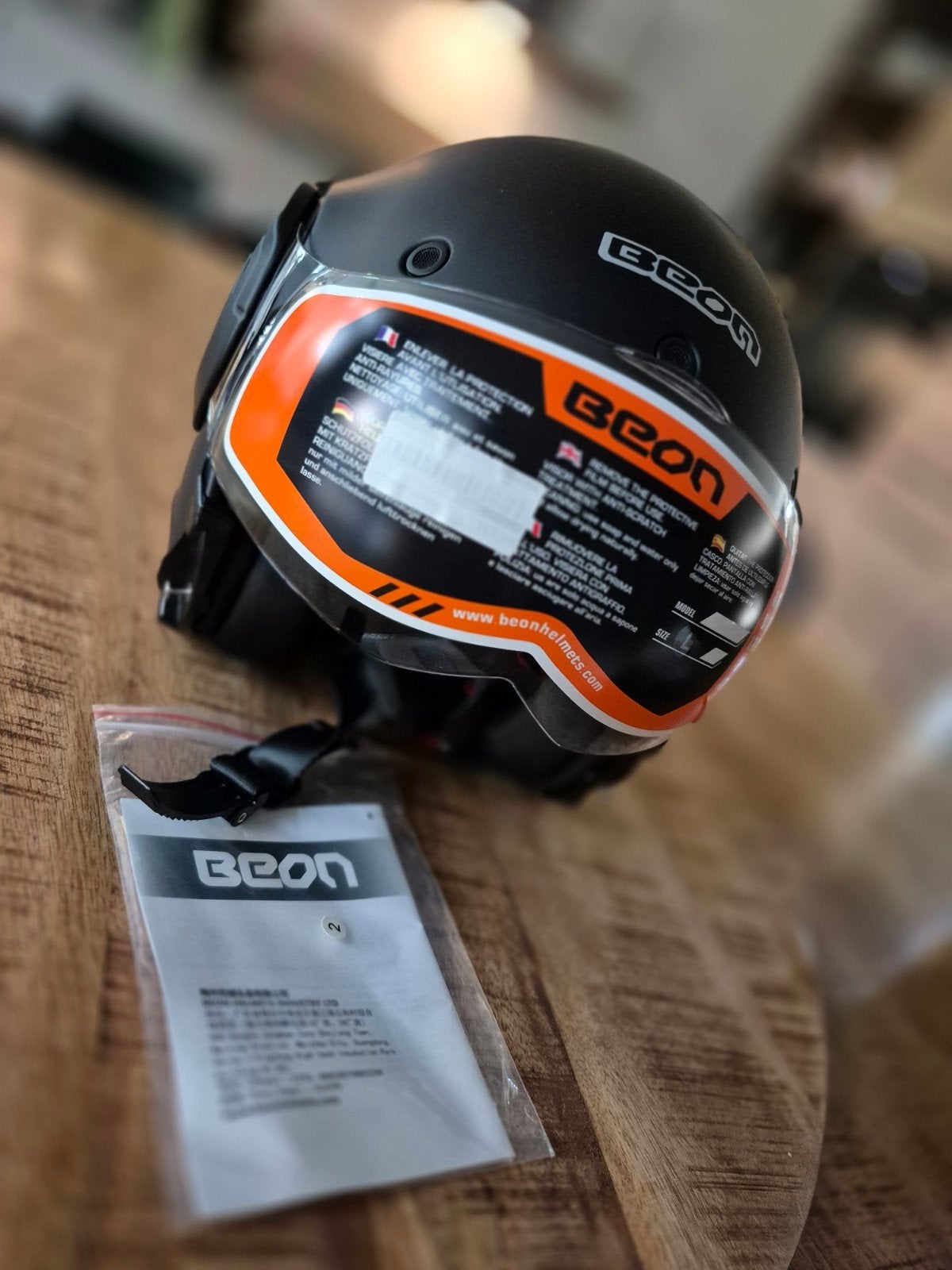 Gloednieuwe Beon Stratos Helm ️!, Ophalen, Nieuw met kaartje, L, Overige merken