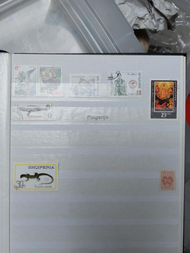 Postzegel verzameling postzegels Bulgarije Albanië Litouwen, Ophalen of Verzenden, Overige landen, Gestempeld