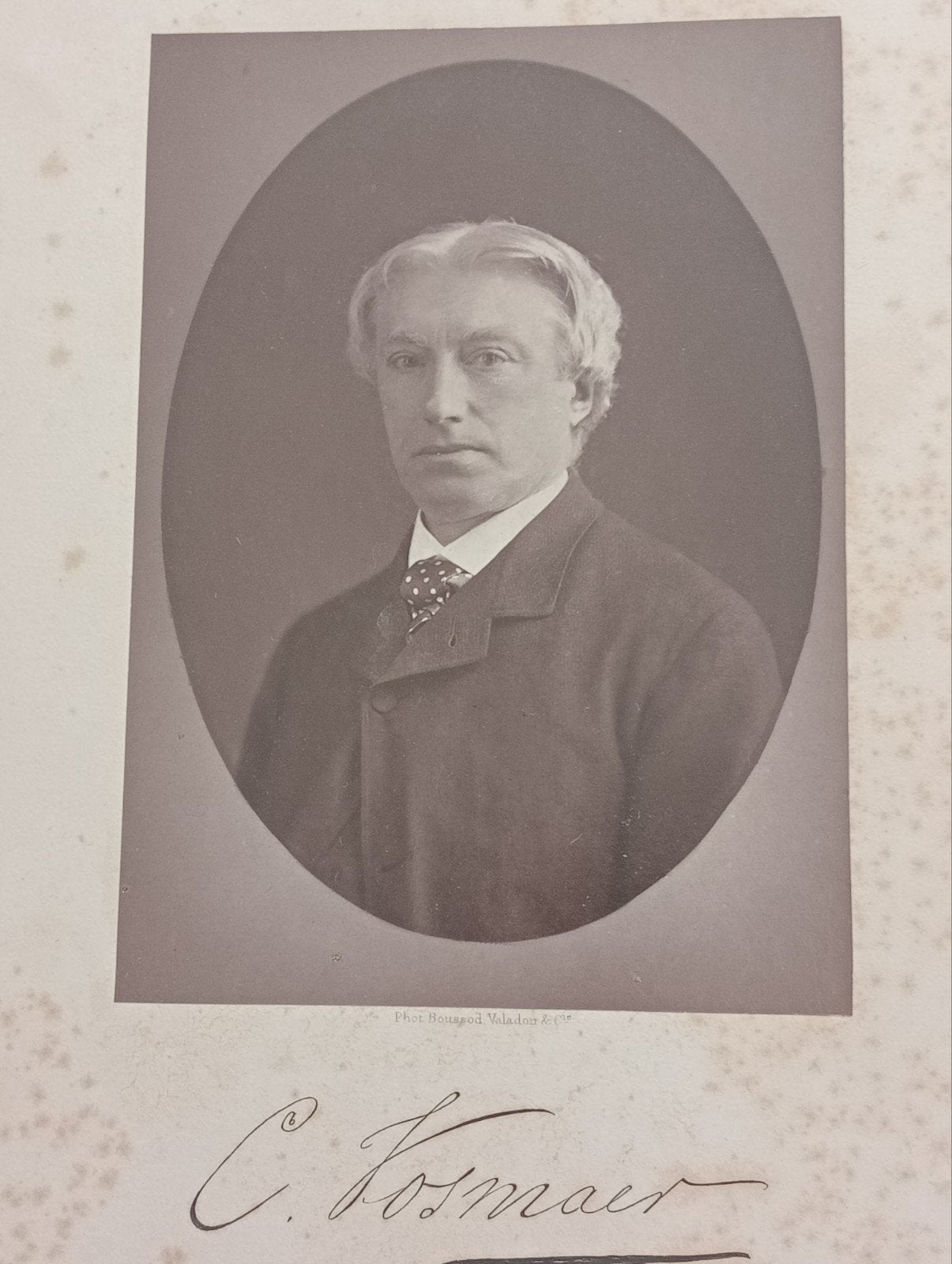 Carel Vosmaer Jan ten Brink uitgave met foto en litho, Ophalen of Verzenden, Gelezen