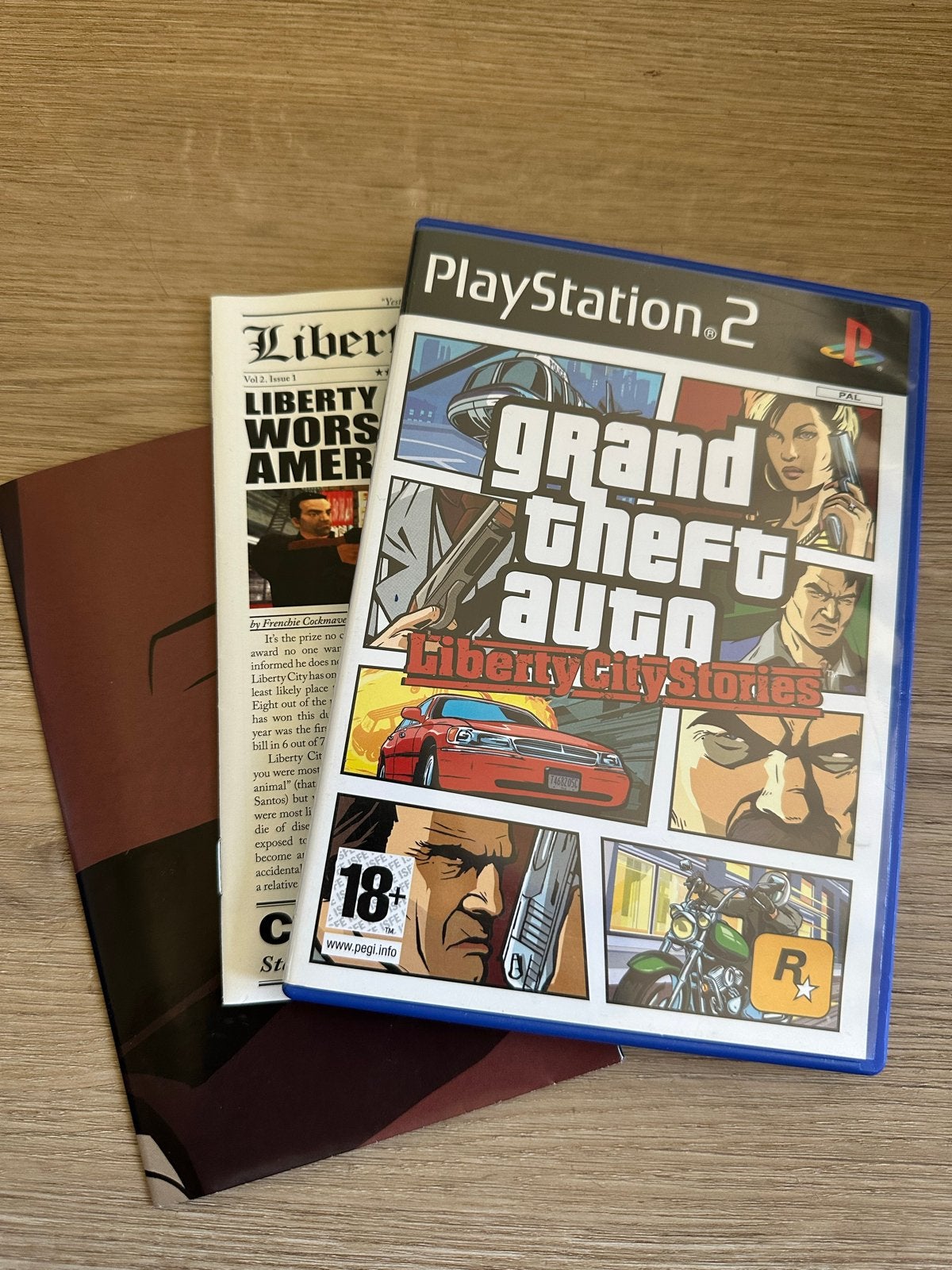 Grand Theft Auto Liberty City Stories PS2 - Lege hoes, boekj, Spelcomputers en Games, Spelcomputers | Sony PlayStation 3, Ophalen of Verzenden