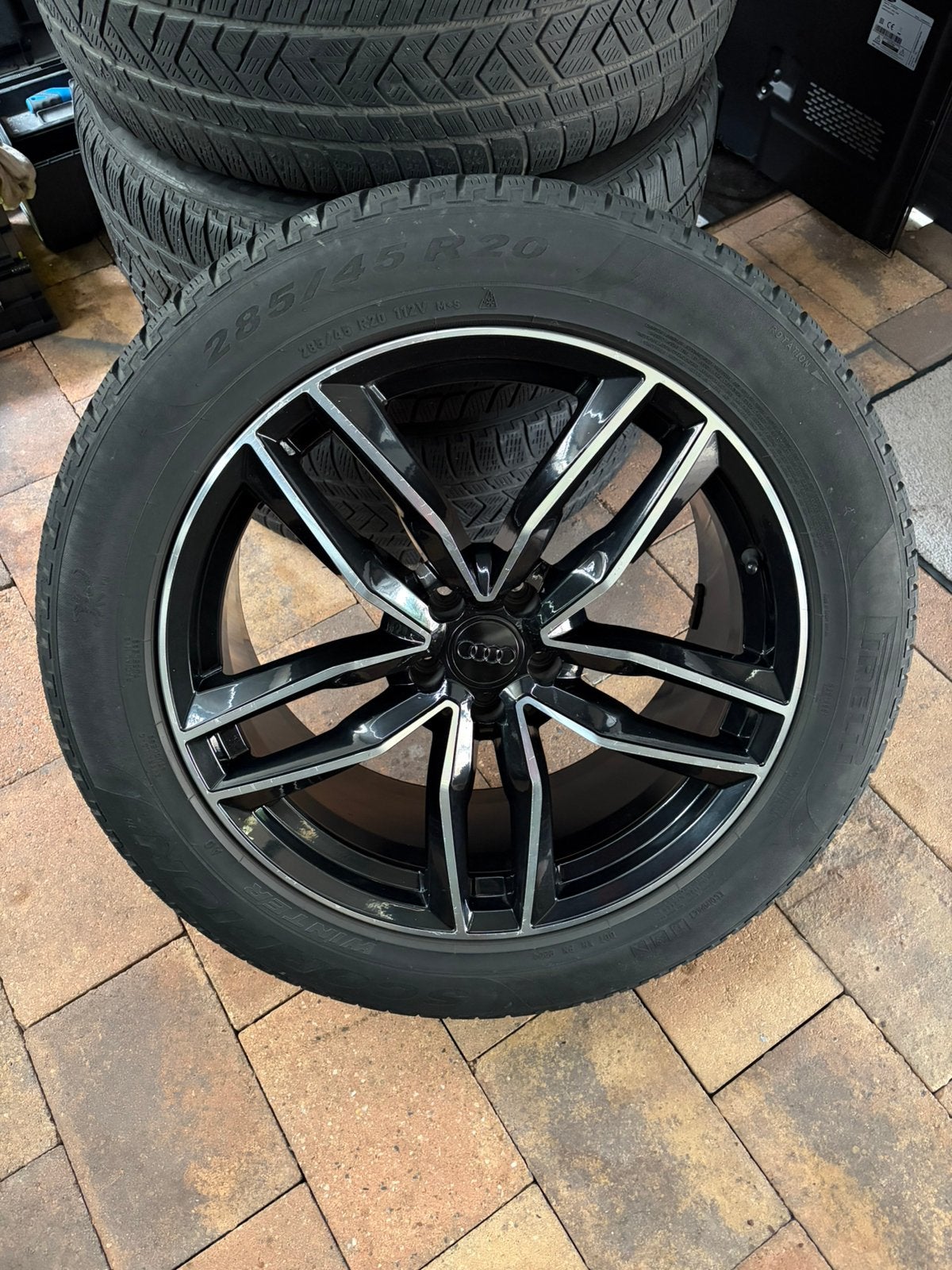 Orginele audi set 20 inch 5x112, Auto-onderdelen, Ophalen, Gebruikt, Velg(en), 285 mm