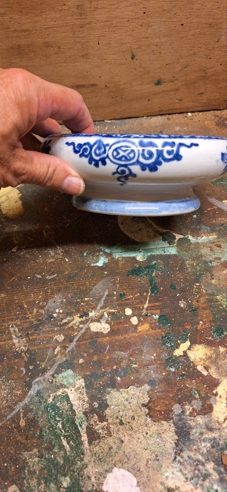 Petrus regout /sphinxs  antiek schaaltje, Antiek en Kunst, Ophalen of Verzenden