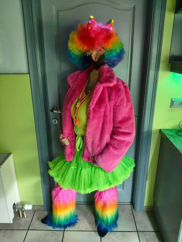 disco outfit voor verkleed feestje, Maat 38/40 (M), Ophalen of Verzenden, Kleding, Overige thema's