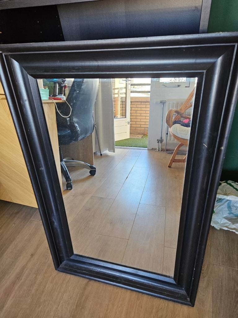Spiegel 60x90, Ophalen, Rechthoekig, Minder dan 100 cm