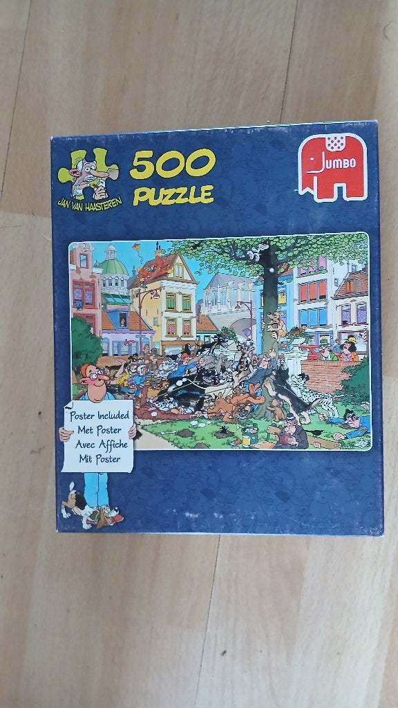 JAN VAN HAASTEREN PUZZELS 500 STUKJES, Ophalen of Verzenden, 500 t/m 1500 stukjes, Zo goed als nieuw, Legpuzzel