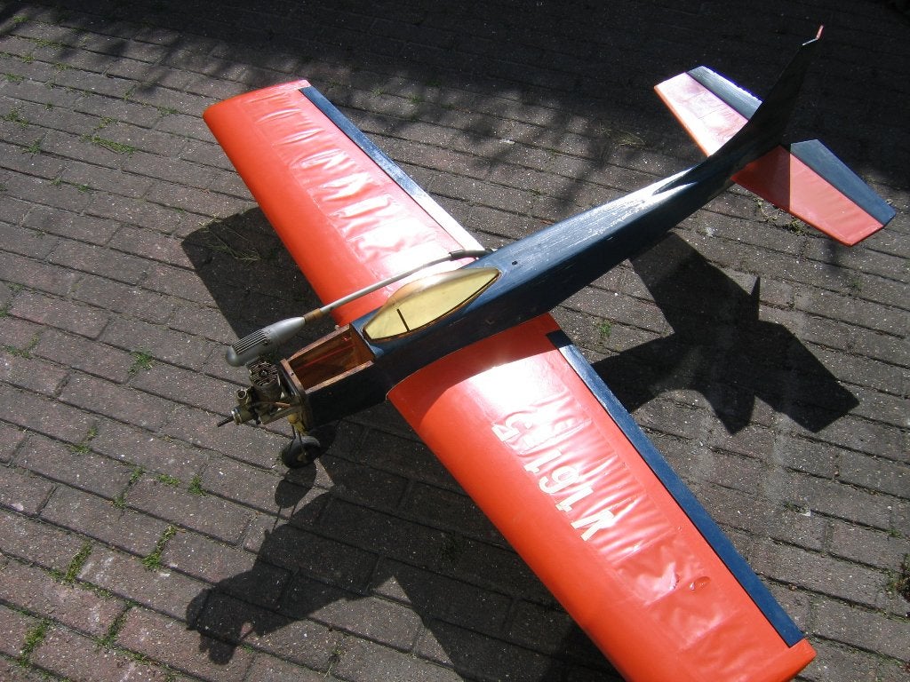 Motor modelvliegtuig, Vliegtuig, Ophalen, Overige merken, Gebruikt