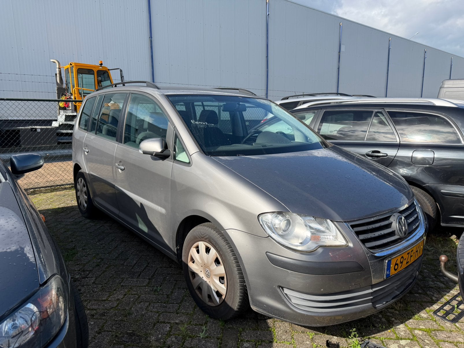 Volkswagen Touran 1.4 TSI 103KW 2008 Grijs, Auto's, Voorwielaandrijving, 4 cilinders, Bedrijf, Handgeschakeld