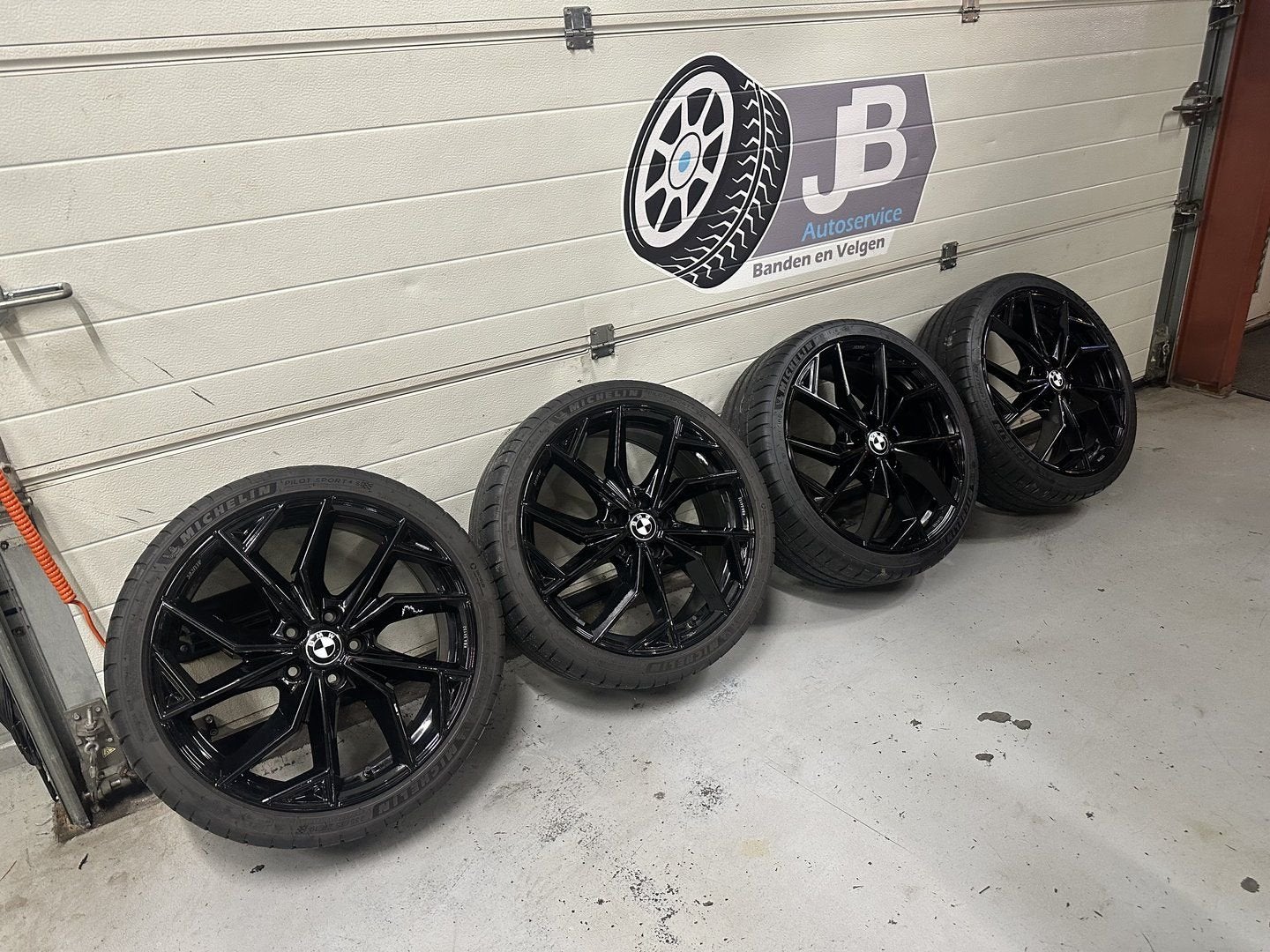 19inch BMW Black M2 Style Velgen 5x112 F40 F41 F42 F43 Miche, 19 inch, Gebruikt, -, -