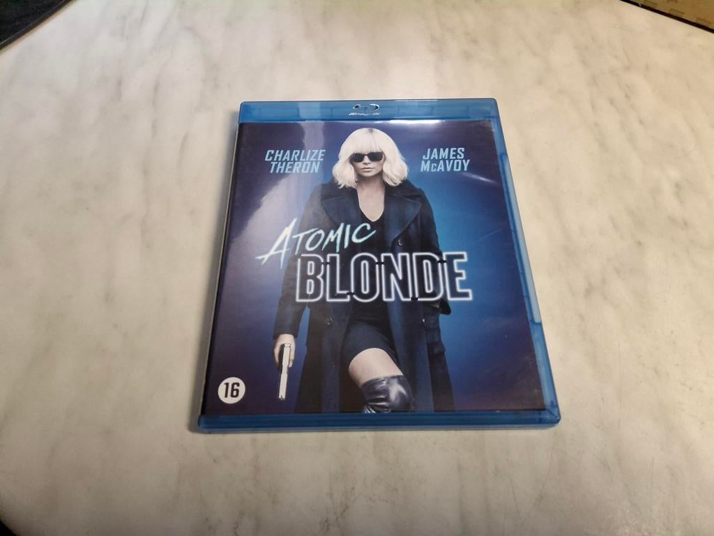 Atomic Blonde Blu-ray - Actie Thriller met Charlize Theron, Cd's en Dvd's, Blu-ray, Zo goed als nieuw, Actie, Ophalen of Verzenden