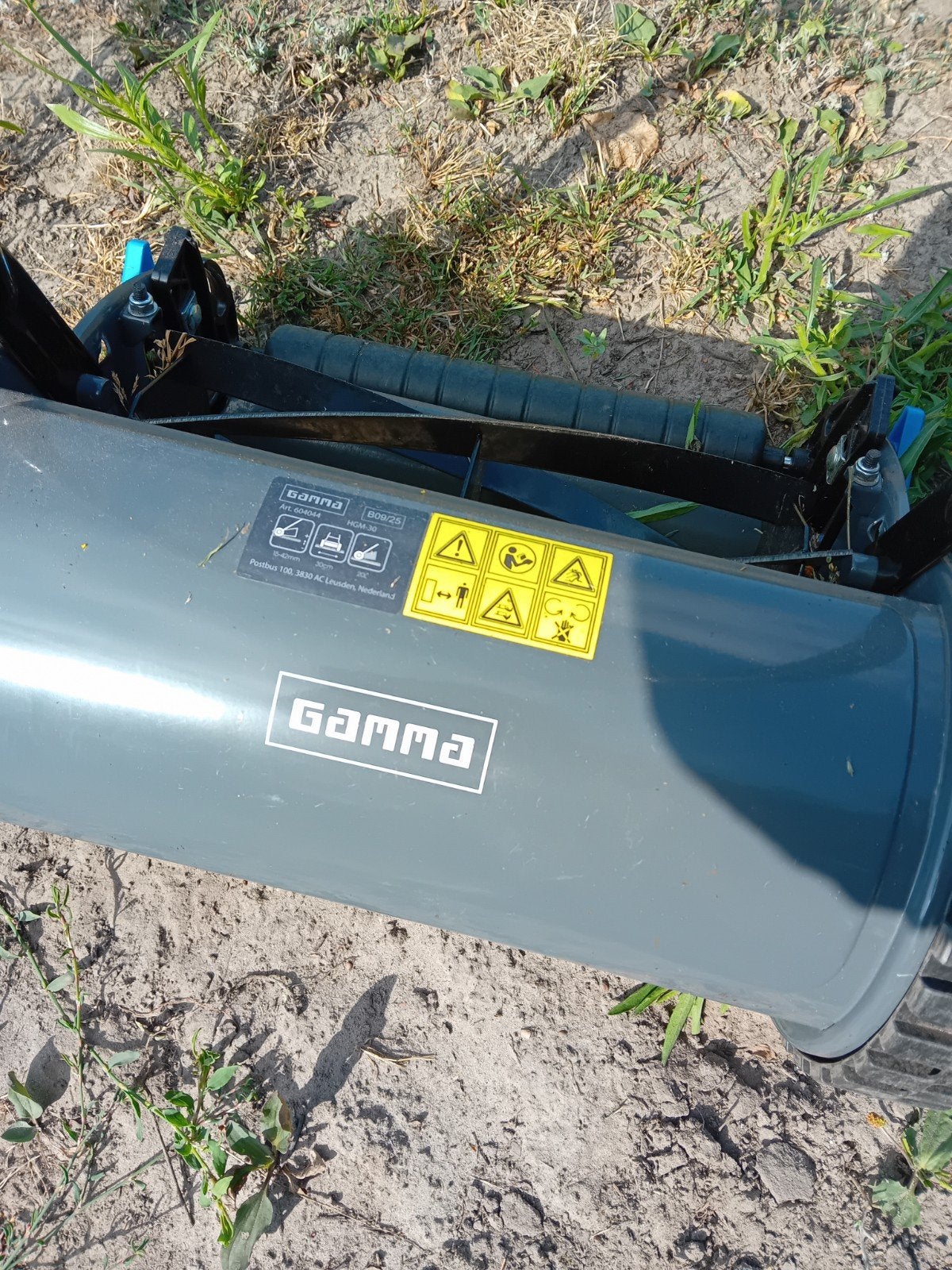 Verstelbare handgrasmaaier - Zo goed als nieuw, Tuin en Terras, Grasmaaiers, Ophalen, Handgrasmaaier, Zo goed als nieuw, 30 t/m 39 cm