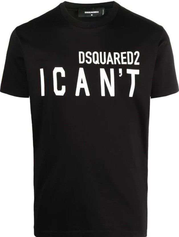 Dsquared2 T-shirt voor heren, Kleding | Heren, Ophalen of Verzenden, Nieuw, Maat 48/50 (M), Zwart