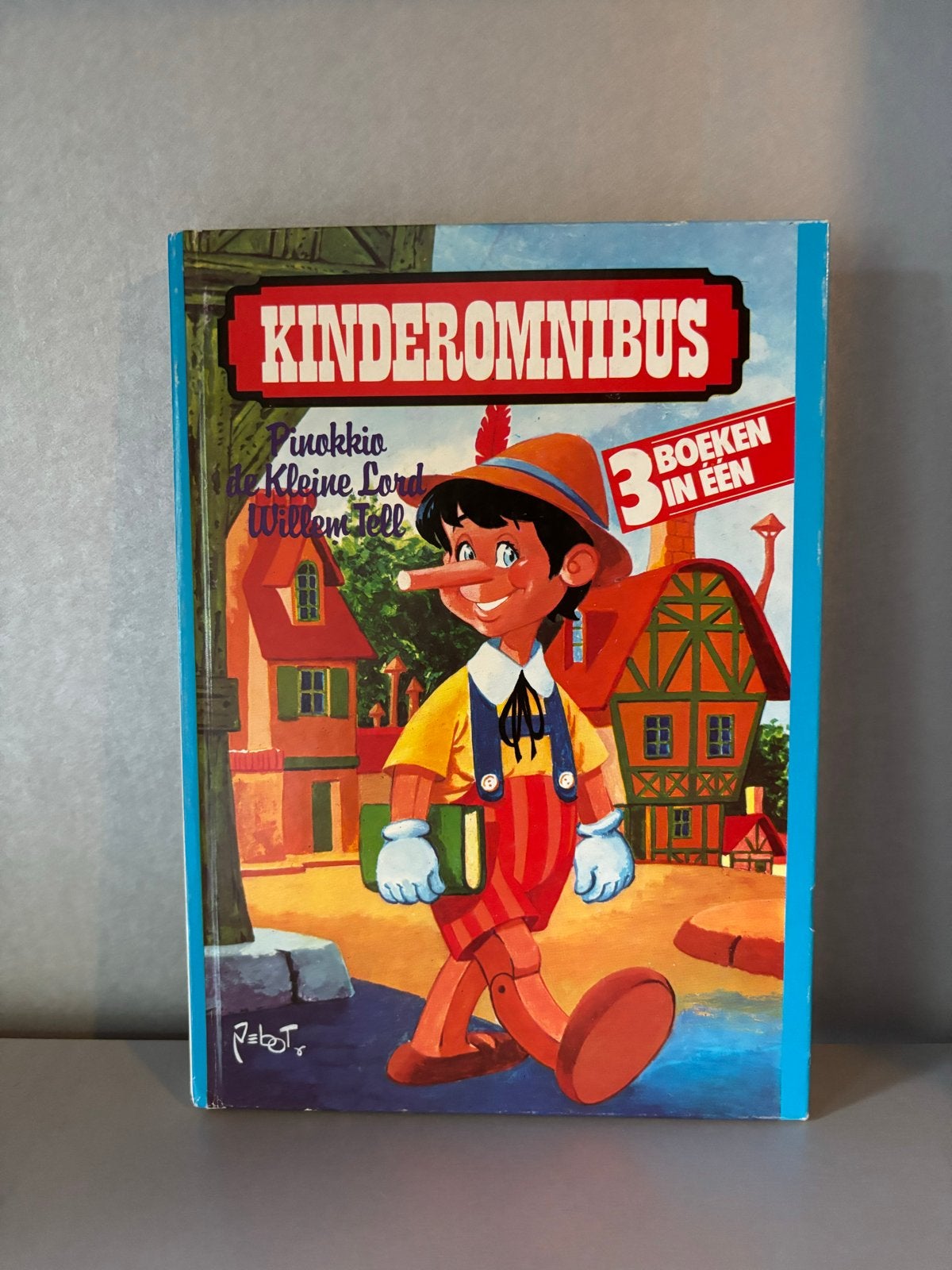 Kinderomnibus: Pinokkio, De Kleine Lord, Willem Tell, Ophalen of Verzenden, Gelezen, Fictie algemeen
